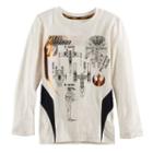 Boys 4-7x Star Wars A Collection For Kohl's Rebel Squadron 77 Starships Graphic Tee, Size: 7, Lt Beige