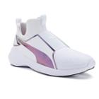 Puma Rebel Mid Swan Women's Sneakers, Size: 8, White
