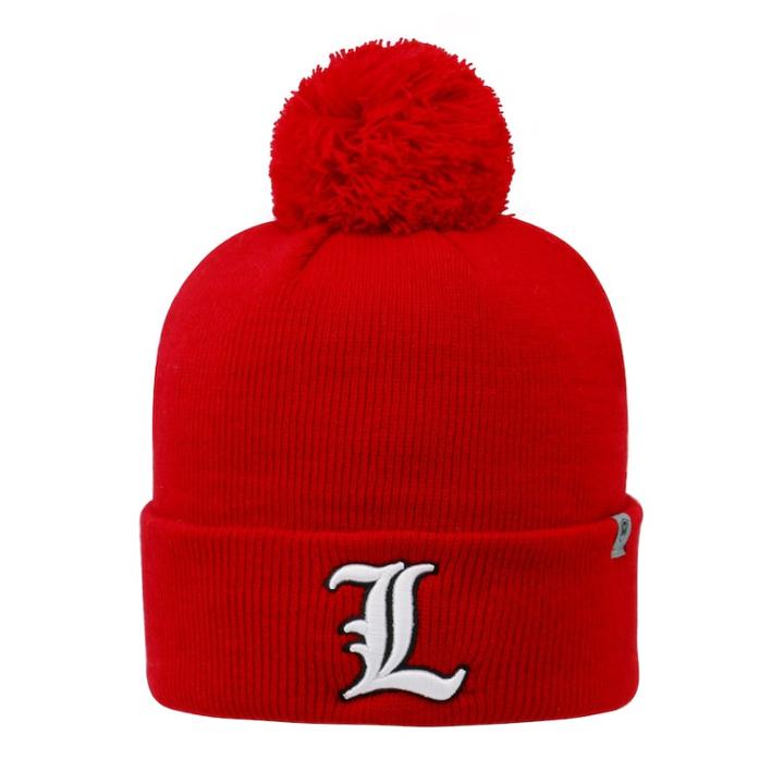 Adult Top Of The World Louisville Cardinals Tow Beanie, Adult Unisex, Med Red