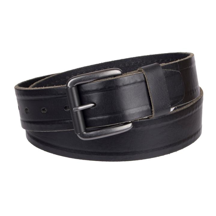 Men's Levi's Leather Belt With Hidden Stitch, Size: Large, Black