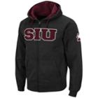 Men's Southern Illinois Salukis Full-zip Fleece Hoodie, Size: Large, Grey