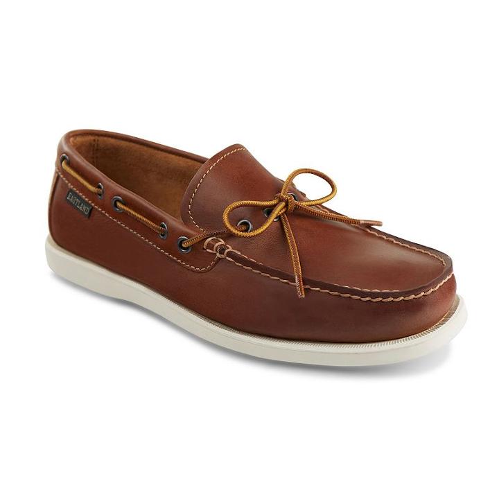 Eastland Yarmouth Camp Men's Moccasins, Size: Medium (13), Lt Brown