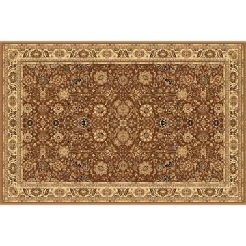 Rugs America New Vision Tabriz Framed Floral Rug, Adult Unisex, Size: 2x8 Ft, Brown
