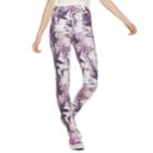 Juniors' So&reg; Print High-waisted Yoga Leggings, Teens, Size: Xs, Med Purple