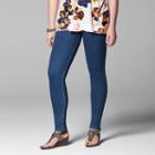 Plus Size Simply Vera Vera Wang Rivet Denim Leggings, Women's, Size: 1xl, Med Blue