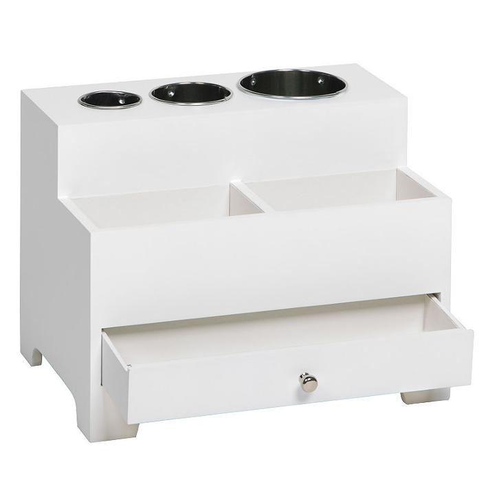 Richards Personal Styling Tools Organizer, White