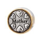 Individuality Beads Sterling Silver & 14k Gold Over Silver Mother Bead, Women's