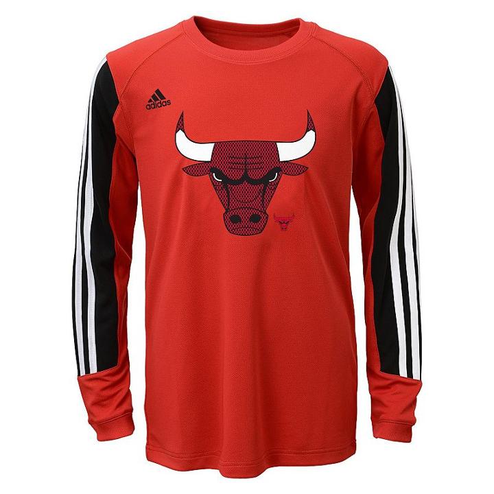 Boys 4-7 Adidas Chicago Bulls Prestige Climalite Tee, Boy's, Size: Medium, Red