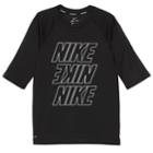 Boys 8-20 Nike Logo Hydro Top, Size: Large, Black