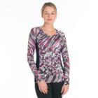 Women's Snow Angel Slimline Scoopneck Base Layer Top, Size: Regular, Pink Other