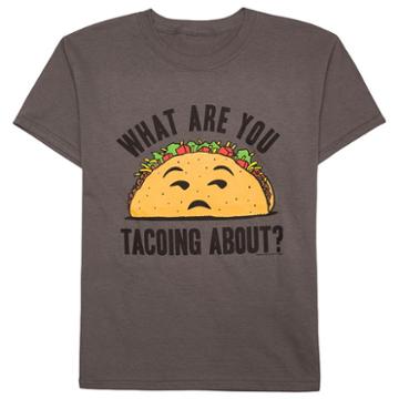 Boys 8-20 What Are You Tacoing About Tee, Boy's, Size: Medium, Oxford