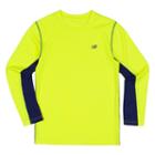Boys 4-7 New Balance Performance Tee, Size: 7, Brt Yellow