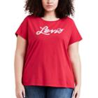 Plus Size Levi's® Perfect Graphic Tee, Women's, Size: 1xl, Red