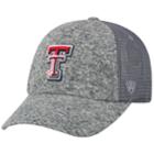 Adult Top Of The World Texas Tech Red Raiders Fragment Adjustable Cap, Men's, Med Grey