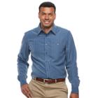 Big & Tall Haggar Classic-fit Easy-care Button-down Shirt, Men's, Size: Xxl Tall, Turquoise/blue (turq/aqua)