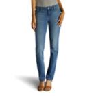 Women's Lee Perfect Fit Straight-leg Jeans, Size: 18 Avg/reg, Dark Blue