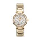 Juicy Couture Women's Luxe Couture Crystal Stainless Steel Watch - 1901151, Size: Medium, Gold