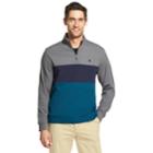 Men's Izod Advantage Sportflex Performance Colorblock Stretch Quarter-zip Pullover, Size: Xl, Blue