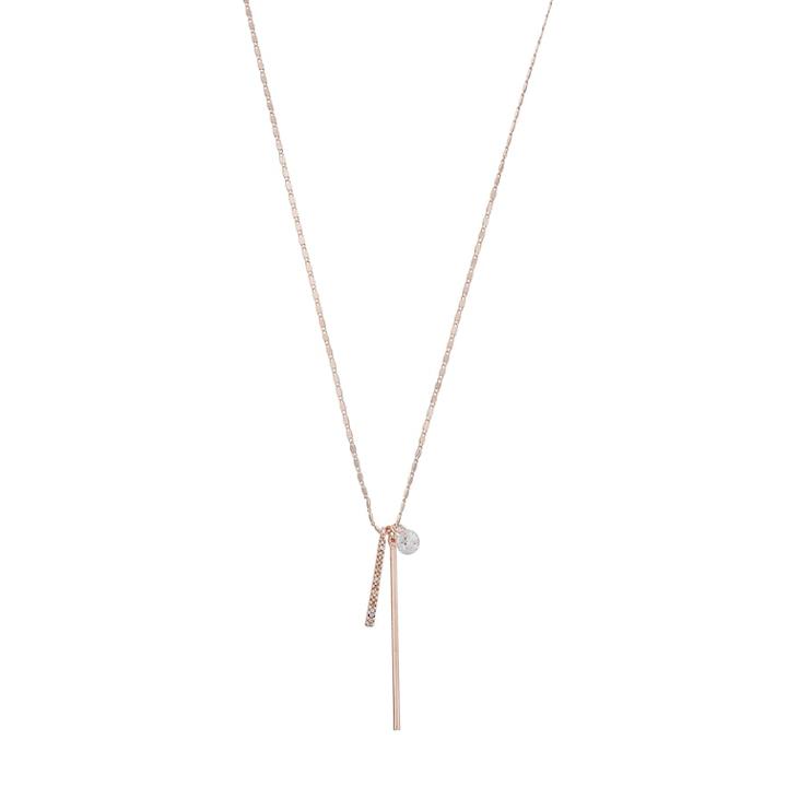 Lc Lauren Conrad Multi Bar Pendant Necklace, Women's, Light Pink