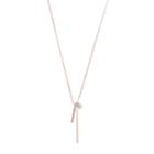 Lc Lauren Conrad Multi Bar Pendant Necklace, Women's, Light Pink