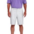 Men's Pebble Beach Comfort Flex Classic-fit Performance Golf Shorts, Size: 36, Light Grey