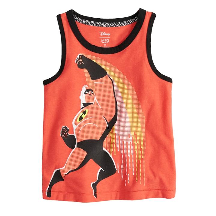 Disney / Pixar The Incredibles 2 Toddler Boy Mr. Incredible Ringer Tank Top By Jumping Beans&reg;, Size: 5t, Red