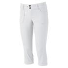 Juniors' Rewind Booty Lift Twill Capris, Girl's, Size: 11, White Oth