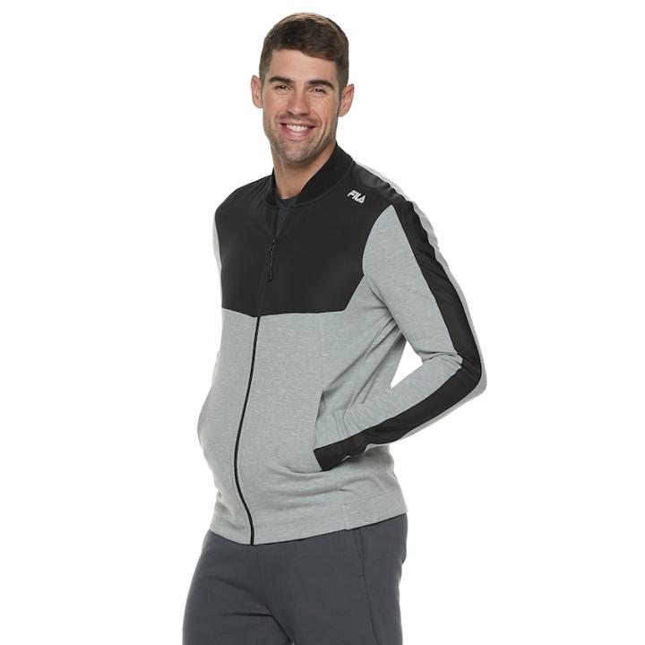 Men's Fila Sport Varsity Full-zip Jacket, Size: Large, Oxford