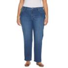 Plus Size Gloria Vanderbilt Amanda Classic Tapered Jeans, Women's, Size: 16w Short, Blue Other