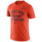 Men's Nike Virginia Cavaliers Rally Tee, Size: Small, Orange
