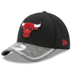 Adult New Era Chicago Bulls 39thirty Training Flex-fit Cap, Men's, Size: Medium/large, Black