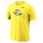 Men's Nike Oregon Ducks Logo Tee, Size: Xxl, Yellow