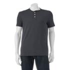 Big & Tall Sonoma Goods For Life&trade; Everyday Henley, Men's, Size: Xxl Tall, Blue (navy)