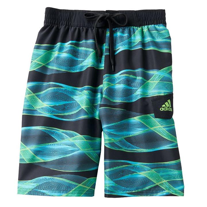 Boys 8-20 Adidas Make Waves Board Shorts, Boy's, Size: S(8), Turquoise/blue (turq/aqua)