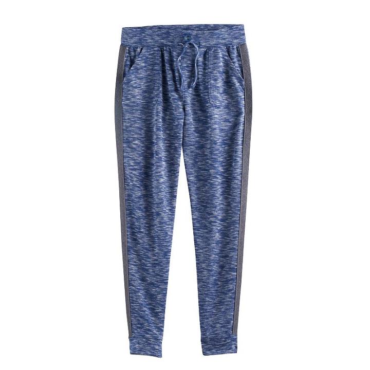 Girls 7-16 & Plus Size So&reg; Pocket Jogger Pants, Size: 10, Blue