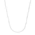 Primrose Sterling Silver Rope Chain Necklace - 20 In, Women's, Grey