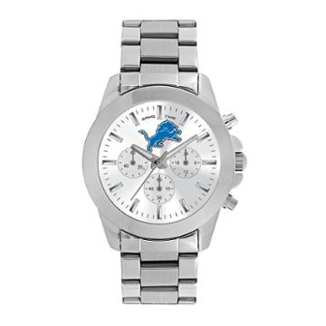 Women's Game Time Detroit Lions Knockout Watch, Silver