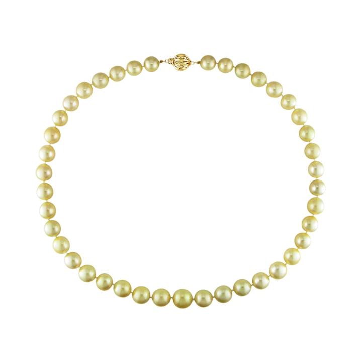 Stella Grace 14k Gold South Sea Cultured Pearl Necklace, Women's, Size: 18, Yellow