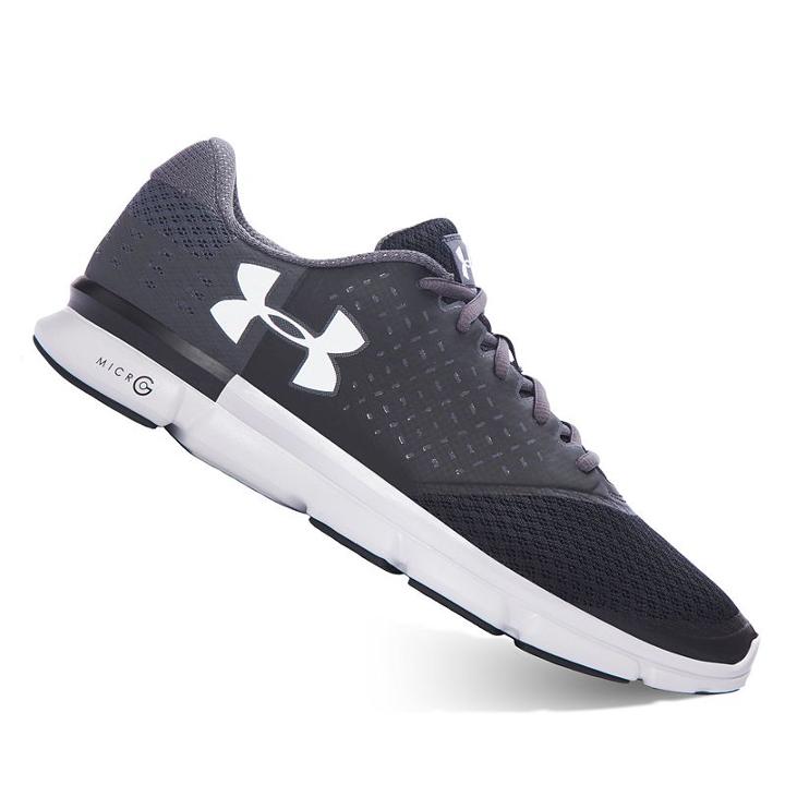Under Armour Micro G Speed Swift 2 Men's Running Shoes, Size: 11, Black