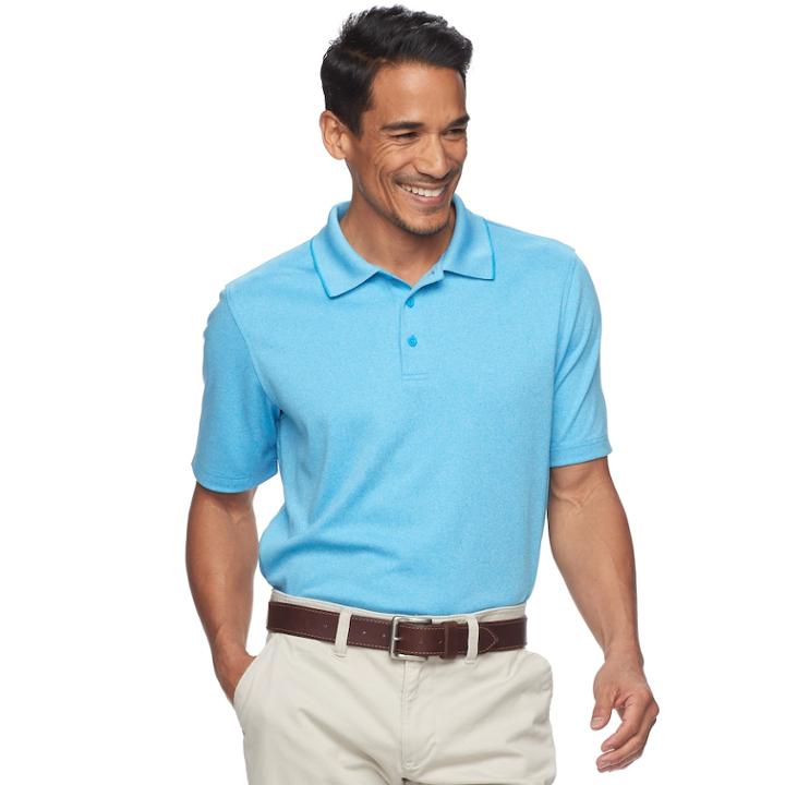 Men's Croft & Barrow&reg; Cool & Dry Classic-fit Performance Polo, Size: Xl, Brt Blue