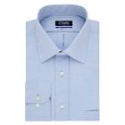 Men's Chaps Regular-fit No-iron Stretch Spread-collar Dress Shirt, Size: 18-34/35, Blue Other