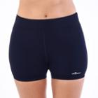 Women's Dolfin Aquashape Solid Fitted Swim Shorts, Size: Medium, Blue Other