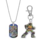Teenage Mutant Ninja Turtles Kids Dog Tag Necklace, Key Chain & Keepsake Tin Set, Kids Unisex, Size: 16, Multicolor