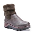 Muk Luks Katherine Women's Water Resistant Boots, Size: 10, Med Brown