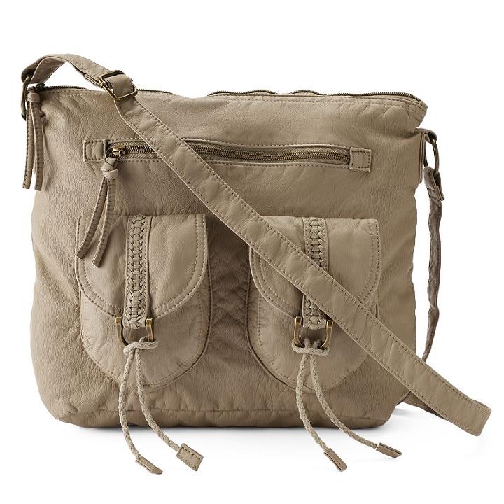 Mudd&reg; Audra Braided Crossbody Bag, Women's, Beige Oth