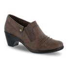 Easy Street Bennett Women's Slouch Shoes, Size: 12 Wide, Brown