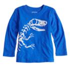 Toddler Boy Jumping Beans&reg; Dinosaur Bones Slubbed Graphic Tee, Size: 3t, Med Blue