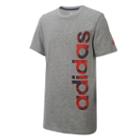 Boys 8-20 Adidas Linear Read Tee, Boy's, Size: Large, Grey
