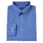 Men's Croft & Barrow&reg; Slim-fit Easy Care Spread-collar Dress Shirt, Size: 17-32/33, Blue (navy)