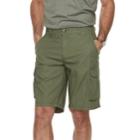 Men's Columbia Omni-shade Porter Butte Performance Cargo Shorts, Size: 30, Dark Green